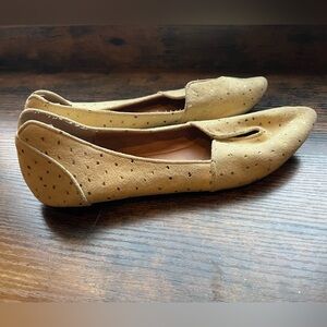 Anthropologie Gee WaWa leather flats, size 7